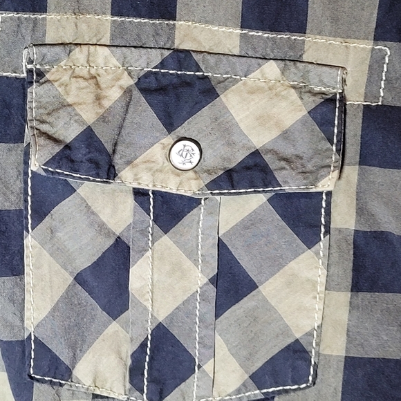 Buffalo by David Bitton short sleeved casual button down shirt - Picture 6 of 10